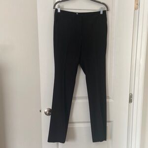 White House Black Market Classic Black Flare Pants